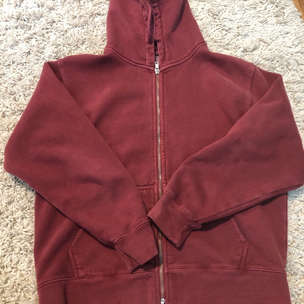 Red brandy Melville hoodie